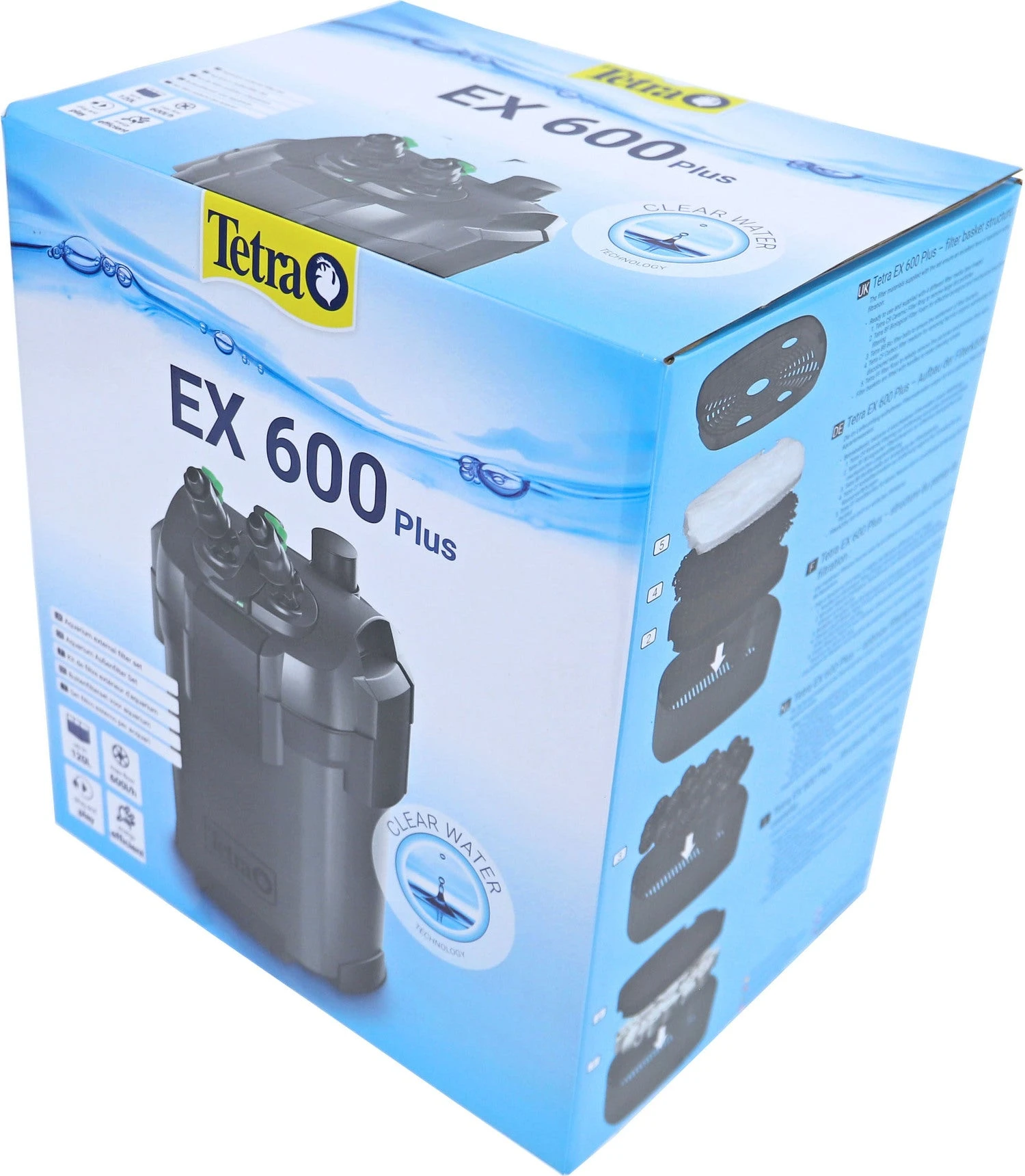Tetra Aquarium Buitenfilterset EX 600 L/h Plus 4 Tetra Aquarium Buitenfilterset EX 600 L/h Plus - Afbeelding 2