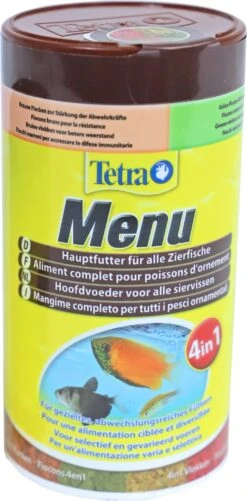 Tetra Visvoer Menu Vlokken 250 Ml