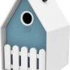 Emsa Vogelhuisje Landhaus Wit / Blauw 16 X 15 X 24 Cm -SuperFish || TETRA || Beeztees Verkoopwinkel 4009049438351 1 1