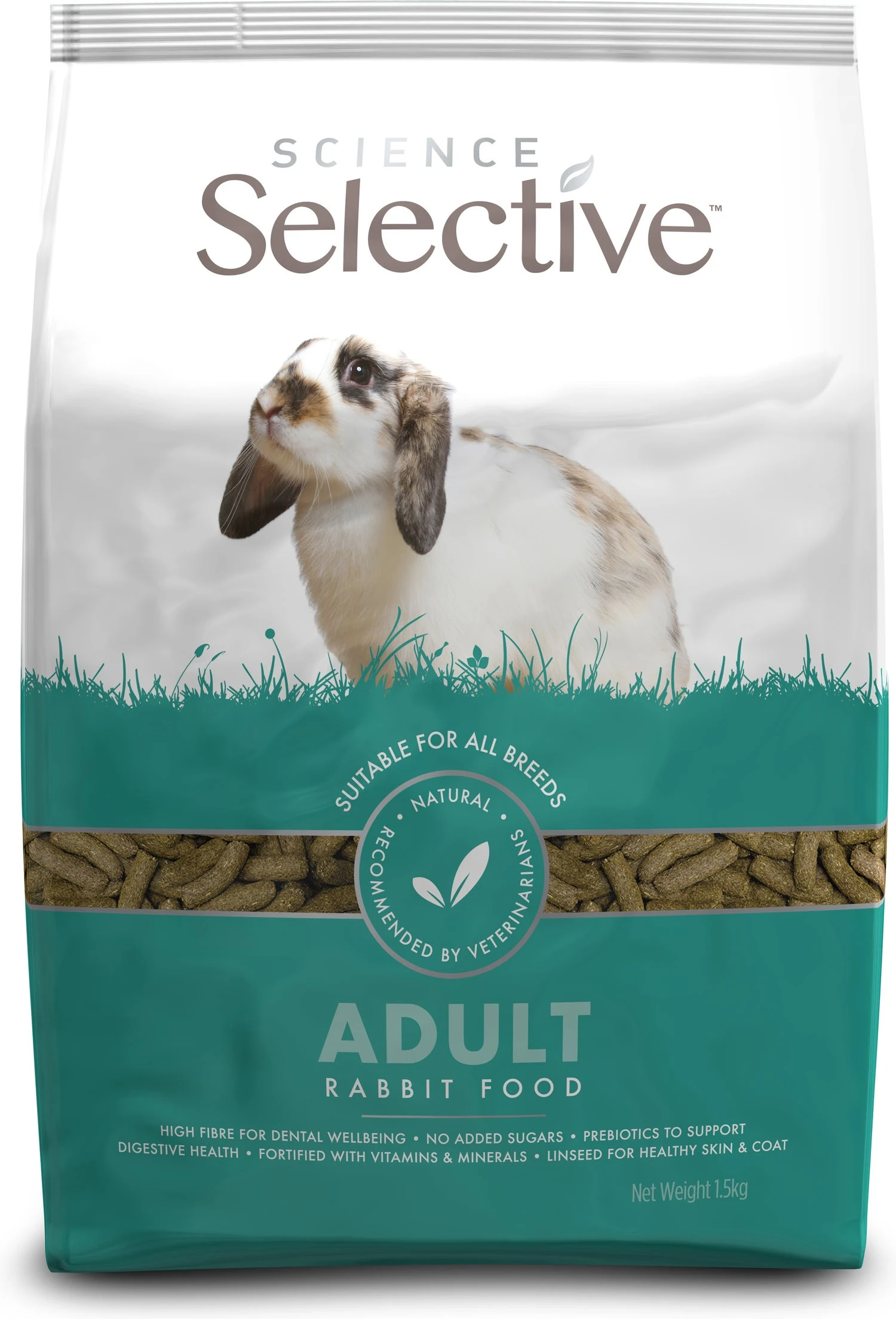 Supreme Science Selective Konijnenvoer Adult 1,5 Kg 3 Supreme Science Selective Konijnenvoer Adult 1,5 Kg