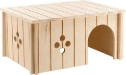 Ferplast Konijnenhuisje Sin Naturel 33 X 23,6 X 16 Cm