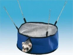 Ferplast Speeltent Voor Fretten Blauw 26 X 26 X 10,5 Cm