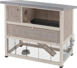 Ferplast Konijnenhok Ranch 140 Plus Naturel 140 X 75 X 103 Cm