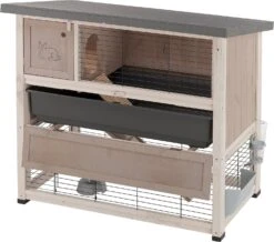 Ferplast Konijnenhok Ranch 120 Plus Naturel 117 X 69 X 101 Cm -SuperFish || TETRA || Beeztees Verkoopwinkel 8010690095578 3