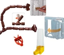 Ferplast Vogelkooi Giulietta 4 Naturel 57 X 30 X 50 Cm -SuperFish || TETRA || Beeztees Verkoopwinkel 8010690119519 3