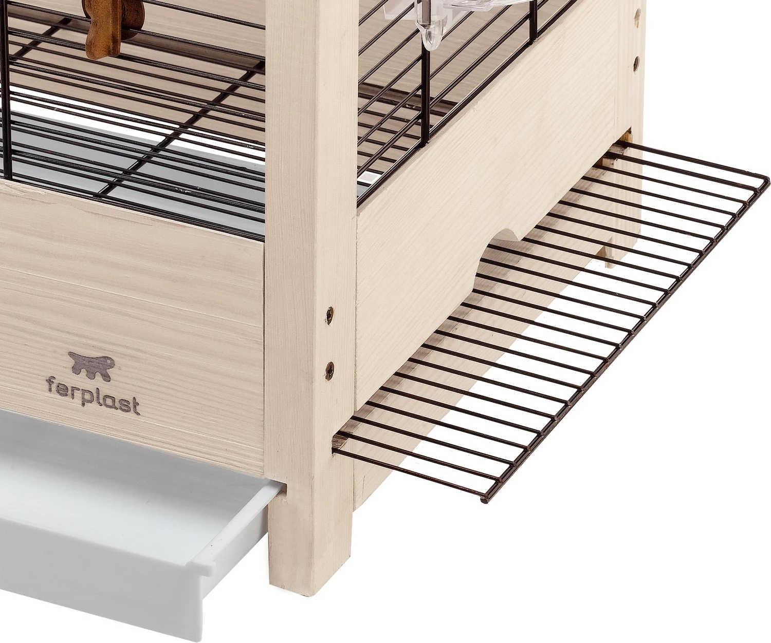 Ferplast Vogelkooi Giulietta 5 Naturel 69 X 34,5 X 58 Cm 4 Ferplast Vogelkooi Giulietta 5 Naturel 69 X 34,5 X 58 Cm - Afbeelding 2