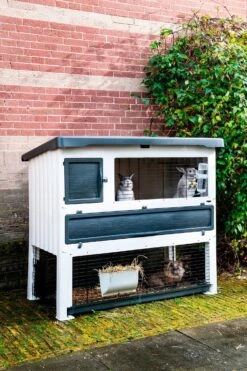 Ferplast Konijnenhok Grand Lodge 120 Grijs -SuperFish || TETRA || Beeztees Verkoopwinkel 8010690139777 4