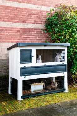 Ferplast Konijnenhok Grand Lodge 140 Wit / Grijs 134 X 73 X 110 Cm 13 Ferplast Konijnenhok Grand Lodge 140 Wit / Grijs 134 X 73 X 110 Cm -SuperFish || TETRA || Beeztees Verkoopwinkel 8010690139784 3