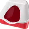 Ferplast Konijnentoilet Nora Rood 50 X 34 X 22 Cm -SuperFish || TETRA || Beeztees Verkoopwinkel 8010690191034 0 1