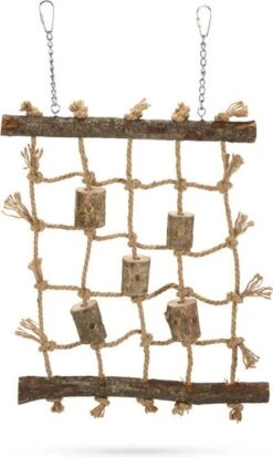 Beeztees Vogelspeelgoed Ziggy Naturel 46 X 30 X 3 Cm
