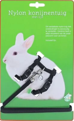 Boon Konijnentuig Met Lijn Zwart