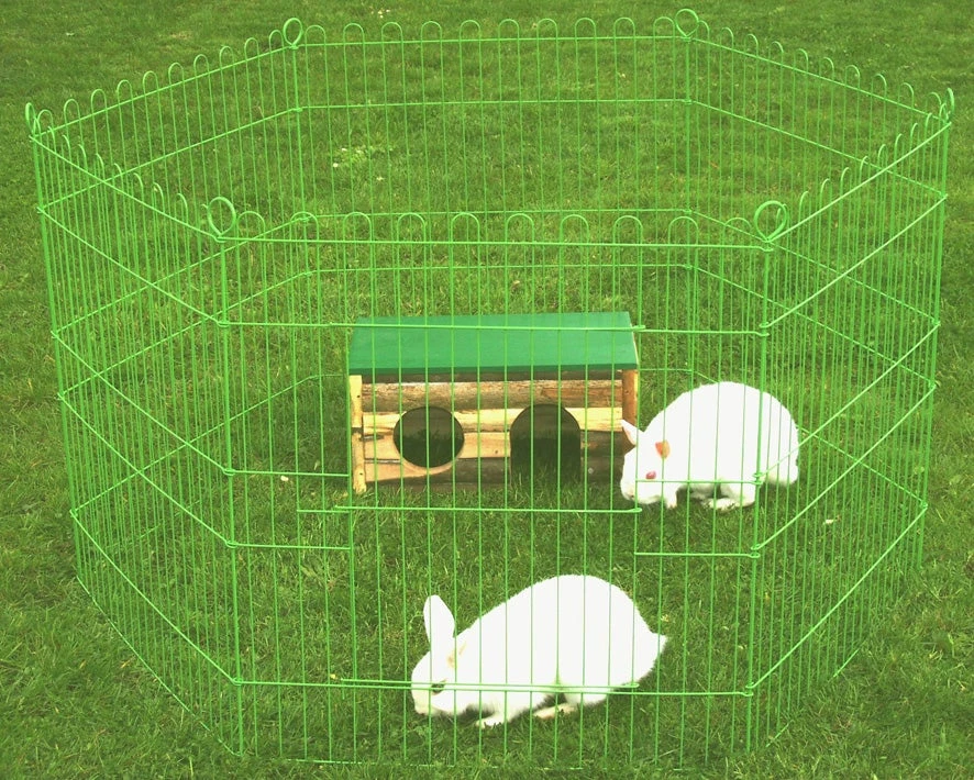 Boon Konijnenren 6 Panelen Groen 60 X 67 Cm 4 Boon Konijnenren 6 Panelen Groen 60 X 67 Cm - Afbeelding 2