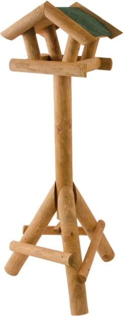 Vogelbescherming Nederland Vogelvoederhuis Gazebo Groen 27 X 27 X 114 Cm