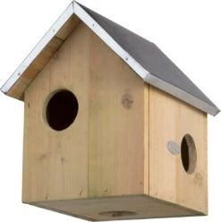 Esschert Design Eekhoornhuis Naturel 25,3 X 26,3 X 29 Cm