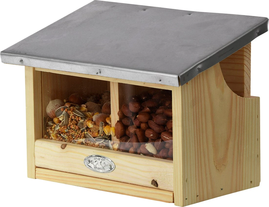 Esschert Design Eekhoorn Voederhuis Dubbel Naturel 25,3 X 17,6 X 18,7 Cm 3 Esschert Design Eekhoorn Voederhuis Dubbel Naturel 25,3 X 17,6 X 18,7 Cm