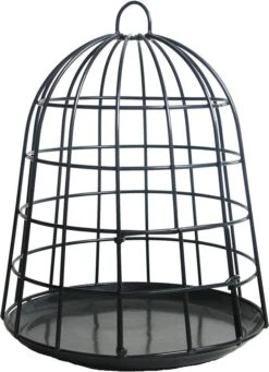 Esschert Design Vogelvoederkooi Zwart D 23,7 H 30,6 Cm