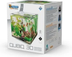 SuperFish Aquarium QubiQ 30 Zwart 30 L -SuperFish || TETRA || Beeztees Verkoopwinkel 8715897039041 2