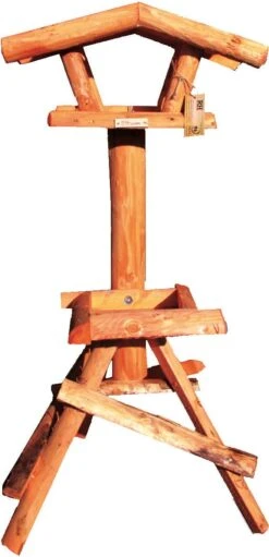 Raben Vogelvoederhuisje Leeuwerik Bruin 30 X 50 X 120 Cm