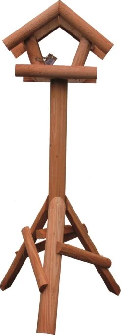 Raben Vogelvoederhuisje Veldleeuw Bruin 25 X 40 X 120 Cm