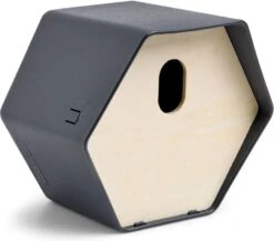 Capi Europe Vogelhuis Hive Ovaal Antraciet 19 X 22 X 20 Cm