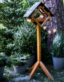 Intratuin Vogelvoederhuisje Naturel 48 X 25 X 135 Cm -SuperFish || TETRA || Beeztees Verkoopwinkel 8717263864813 1 1 1