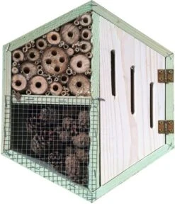 Insectenhuis Zeshoekig Groen 9 X 30 X 27 Cm