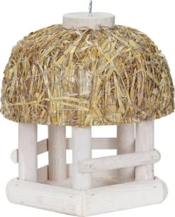 Intratuin Vogelvoederhuis Wit 25 X 25 X 29 Cm