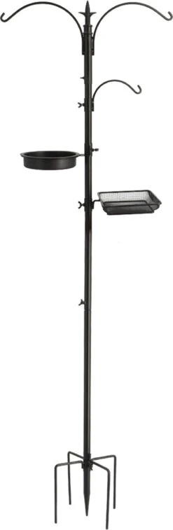 Intratuin Vogel Voederstandaard Deluxe 53 X 53 X 223 Cm