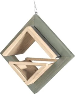 Intratuin Vogelvoederhuis Kubus Groen 39 X 19 X 39 Cm